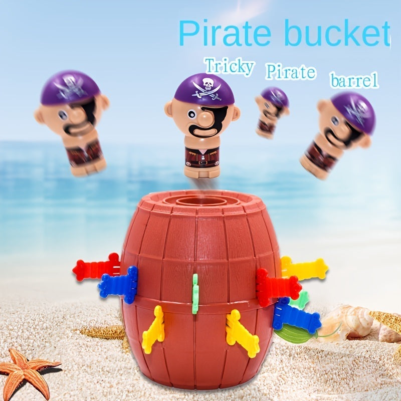 Kids Fun Gadgets Pirate Bucket Game Toys Kids Lucky Thorn Shot Out Toys