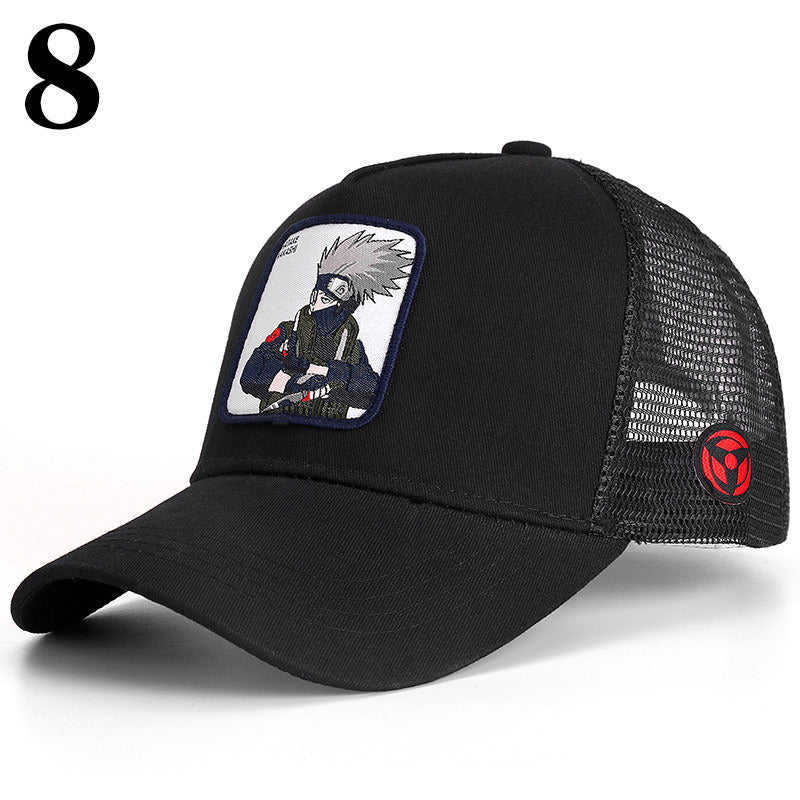 Dragon Ball Naruto 41 All Styles Buckle Back Cotton Baseball Cap Men's Women's Hip Hop Dad Hat Trucker Mesh Cap