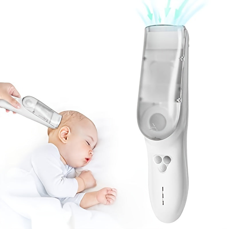 Toddler Baby Hair Push; Baby Hair Clippers With Vacuum For Infant Fine Hair; Baby Hair Clipper Quiet Hair Trimmer For Baby