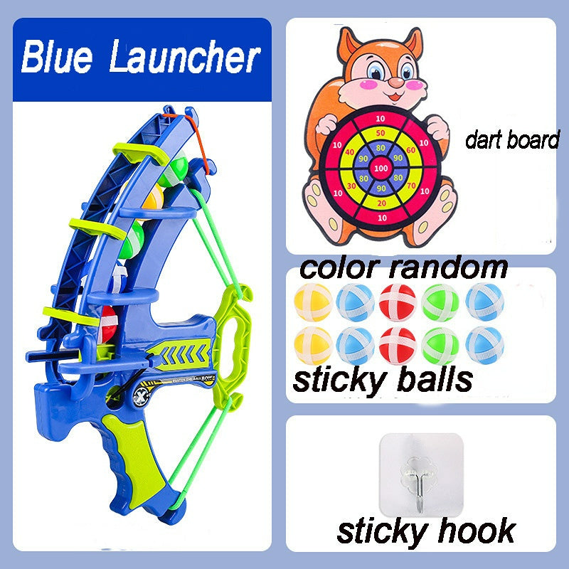 Montessori Throw Sport Slingshot Target Sticky Ball (12 balls) Dartboard Board Games Educational Children's outdoor Game toy