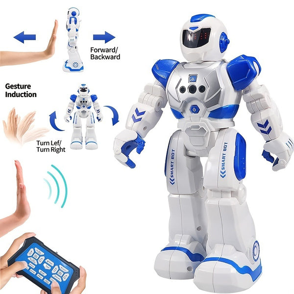 Remote Control Robot; Intelligent Programmable Robot With Infrared Controller Toys; Dancing; Singing; Gesture Sensing Robot Kit For Childrens 6-9 Year Old Boys