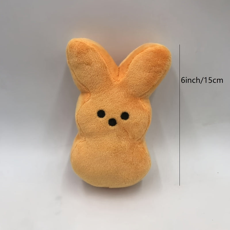 New Rabbit Easter Cartoon Rabbit Plush Doll For Children's Day Christmas Birthday Gift 6inch/15cm