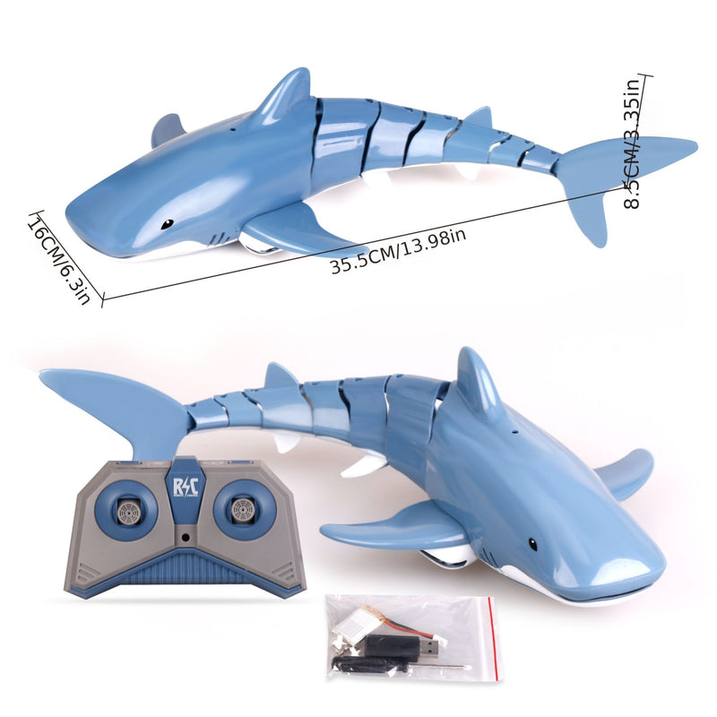 Remote-controlled Shark Can Swimming In The Water Boys' Toys