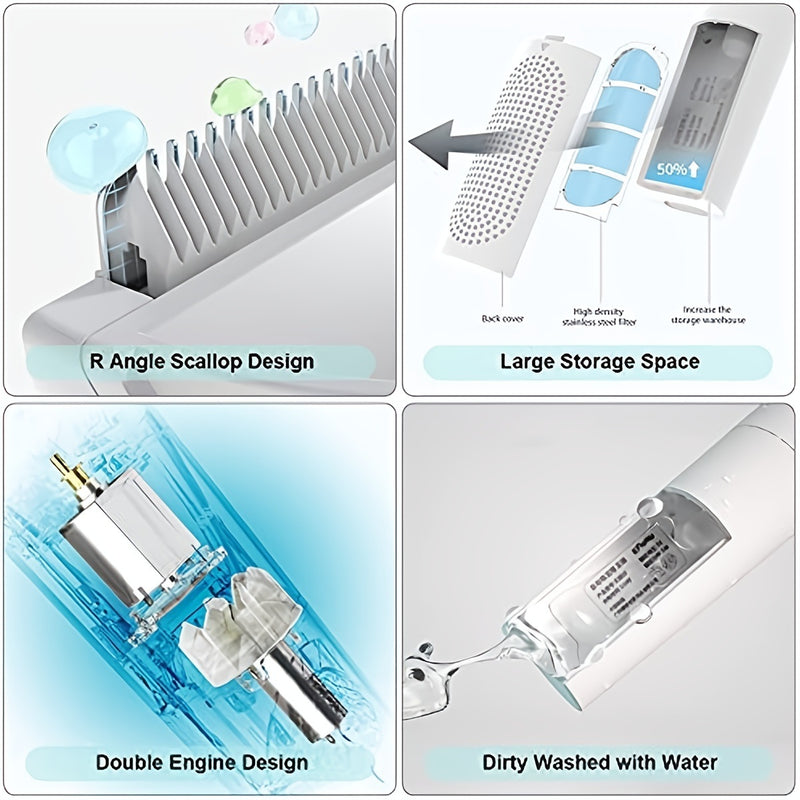 New Enssu Electric Hair Clippers For Kids Vacuum Auto Sucking Snipped Haircut Kit; Cordless Hair Trimmer Waterproof & USB Rechargeable Extra Protection For Baby; Easy To Handle