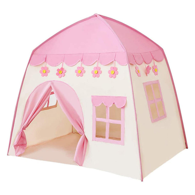 Kids Play Tent Princess Playhouse Pink Castle Play Tent RT