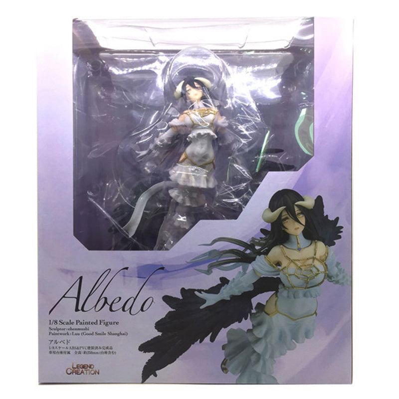 Overlord III Albedo So-Bin Ver. Anime Character Albedo PVC Action Figure Toy Overlord Statue Collectible Model Doll Adult Gift