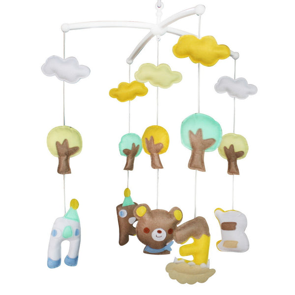 Baby Crib Mobile Handmade Musical Mobile Baby Shower Gift Nursery Decor