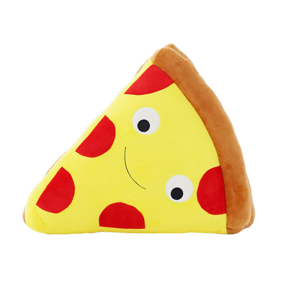 Creative Simulation Pizza Soft Cushions Pillow Plush Toy for Sofa Office Decoration