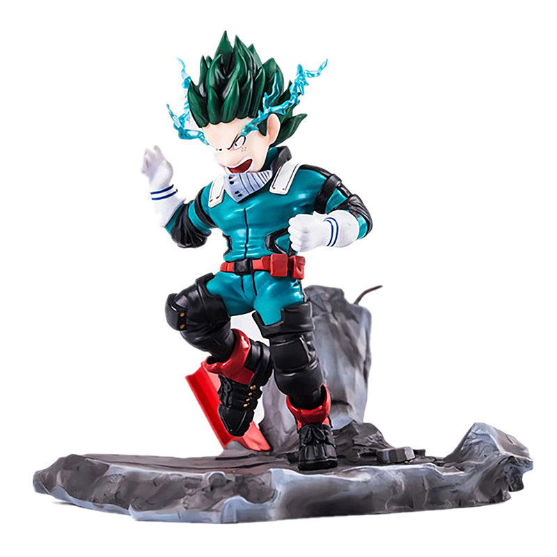 New Product Anime My Hero Academia Doll PVC Hero Era Small Doll Deku Movable Collectible Model Decoration Doll Children Toy