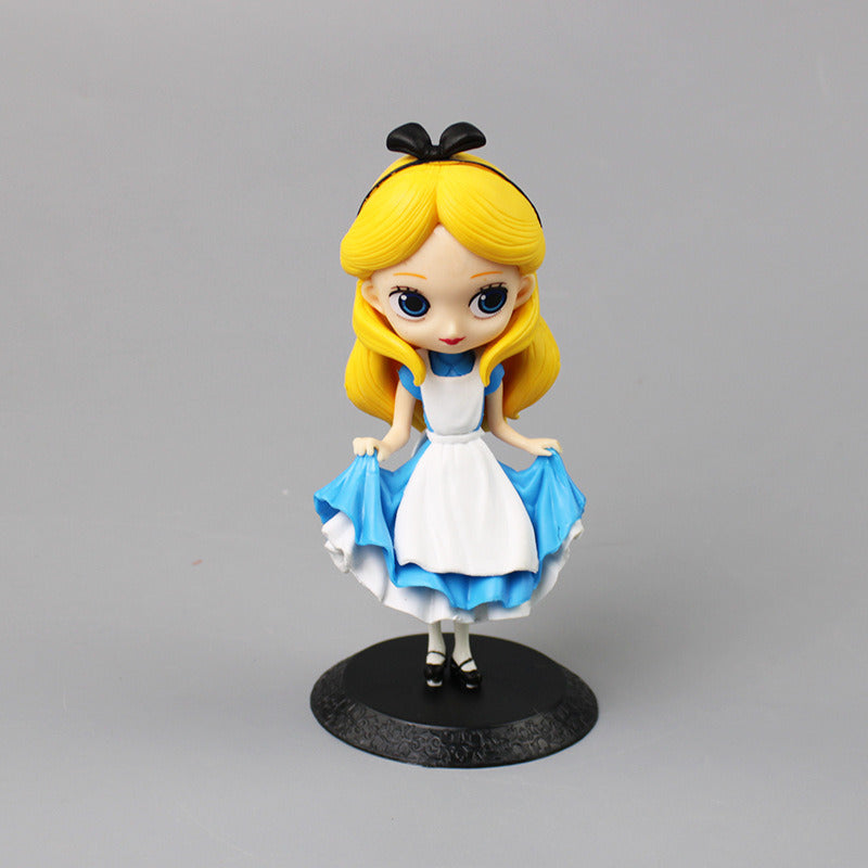 Disney's Hand-Made Frozen Princess Aisha Ann Kawaii Big Eyes Princess Variety Little Beauty Character Action Figure