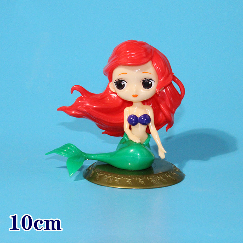 Disney's Hand-Made Frozen Princess Aisha Ann Kawaii Big Eyes Princess Variety Little Beauty Character Action Figure