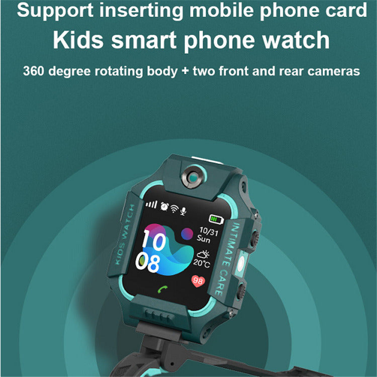 Children's telephone watch; double camera talent; six generations of students; clamshell; intelligent touch; photography; positioning