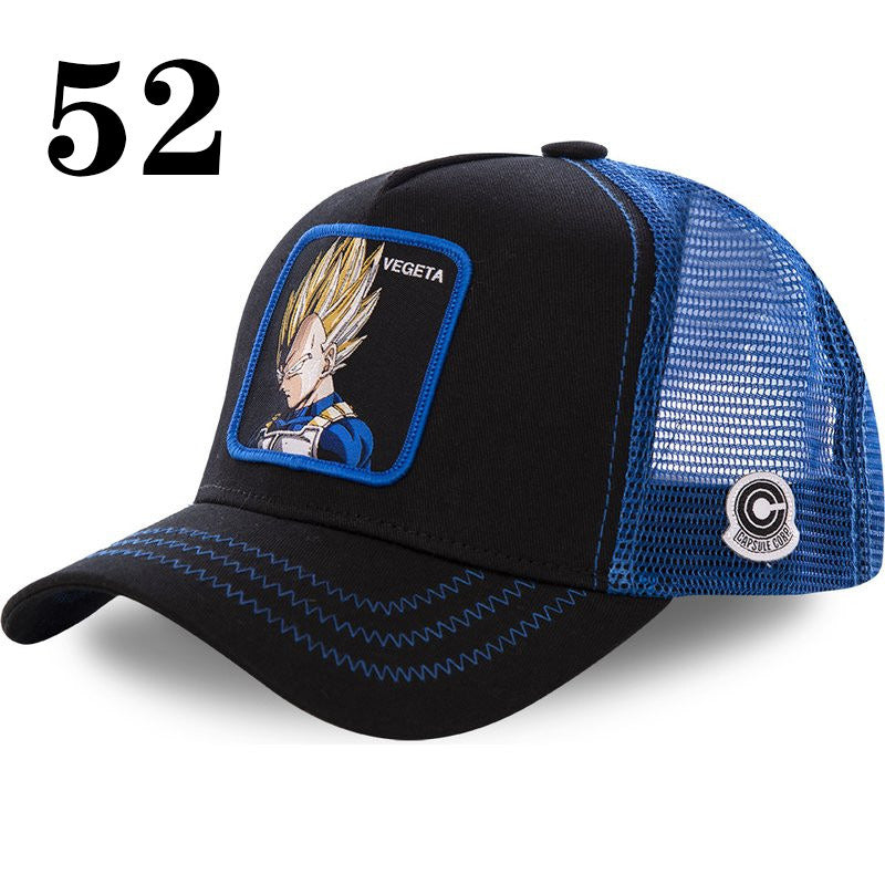 Dragon Ball Naruto 41 All Styles Buckle Back Cotton Baseball Cap Men's Women's Hip Hop Dad Hat Trucker Mesh Cap