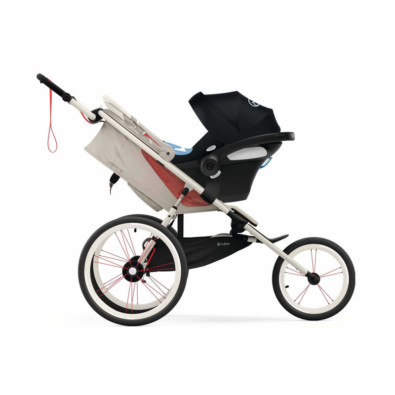 CYBEX AVI Jogging Sports Running Stroller Frame in Cream and Orange