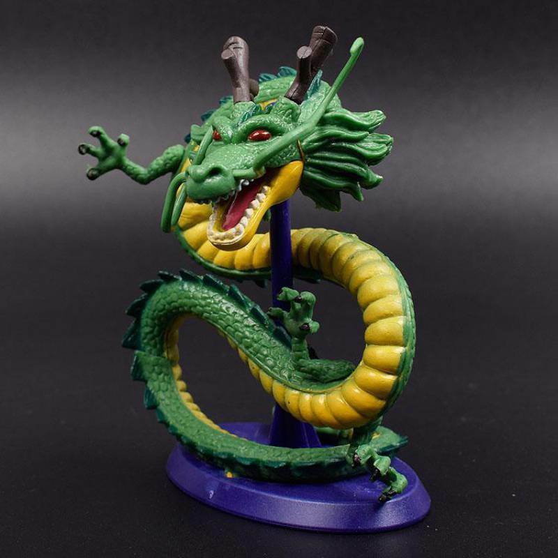 11Cm Dragon Ball Cyan Dragon Handmade Model Decoration Dragon Ball Z Anime Dragon Doll Toy Decoration Birthday Gift