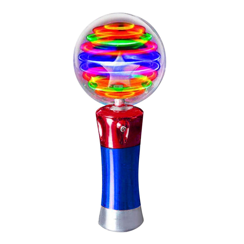 Children's Luminous Magic Ball Toy Stick Led Flash-rotating Light Show Toy Funny Party Flash Ball Novelty Игрушки Для Девочки