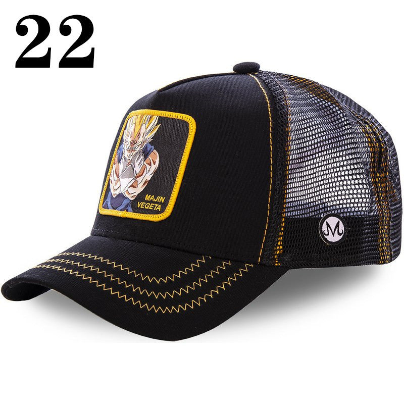 Dragon Ball Naruto 41 All Styles Buckle Back Cotton Baseball Cap Men's Women's Hip Hop Dad Hat Trucker Mesh Cap