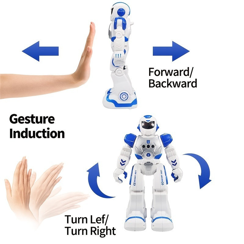 Remote Control Robot; Intelligent Programmable Robot With Infrared Controller Toys; Dancing; Singing; Gesture Sensing Robot Kit For Childrens 6-9 Year Old Boys