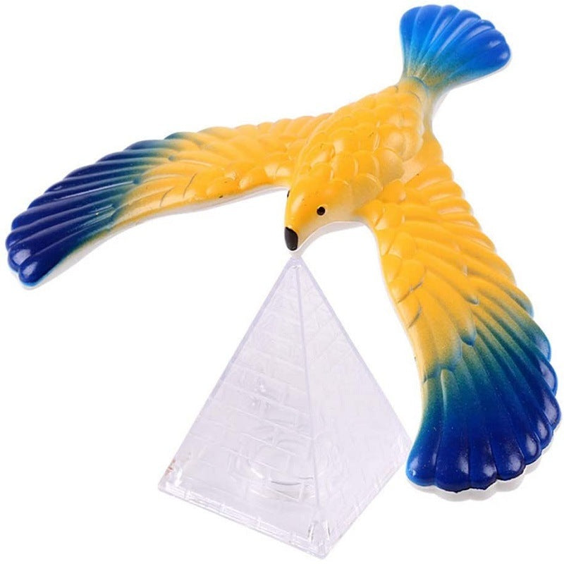 2Pc/Set High Quality Novelty Amazing Balance Eagle Bird Toy Magic Maintain Balance Home Office Fun Learning Gag Toy for Kid Gift