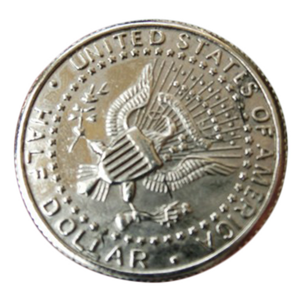 Magic Coins &amp; Paper Money Bite Restored Illusion Coin For Magic Show Bitten Coin Half Dollar Magician Coin Dropshipping