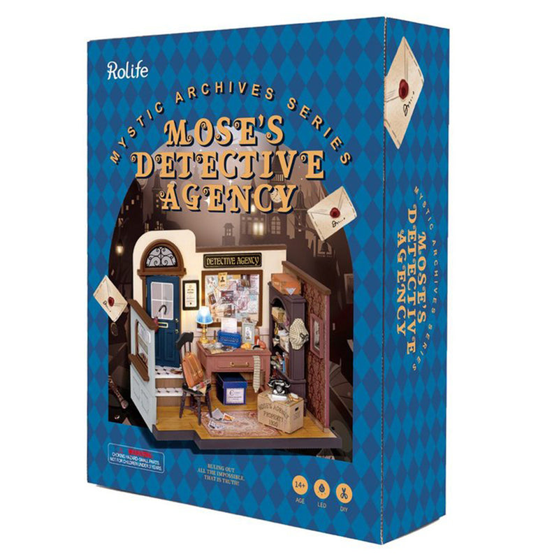 Rolife Mystic Archives Series DIY Miniature House Wooden Dollhouse for Boys Girls with Festival Gifts DG155-DG157