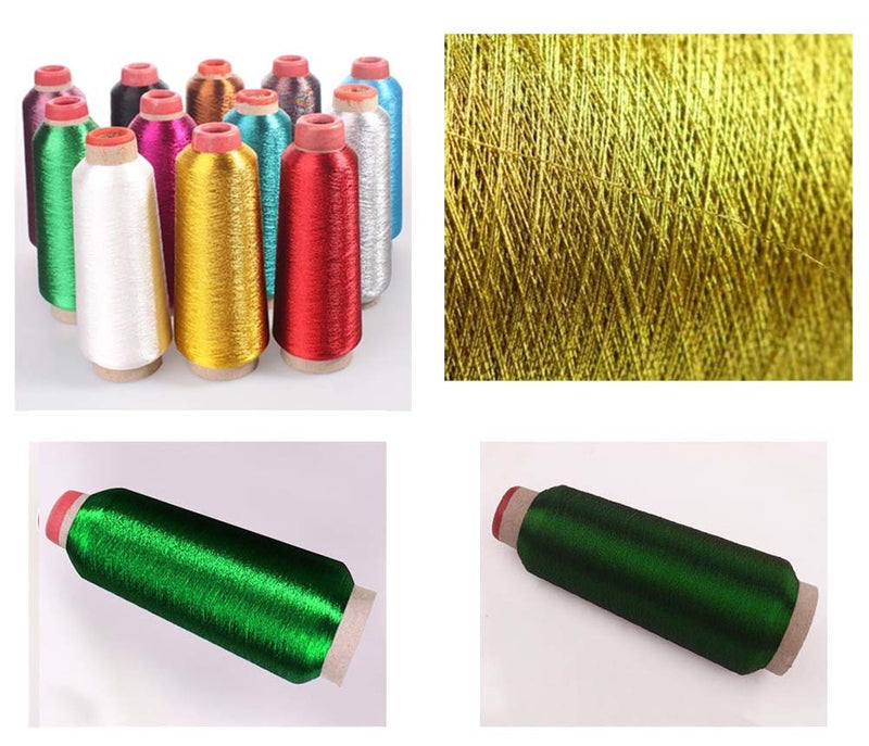 [Green] Embroidery Thread Machine Embroidery Thread Sewing, 3250 Meters