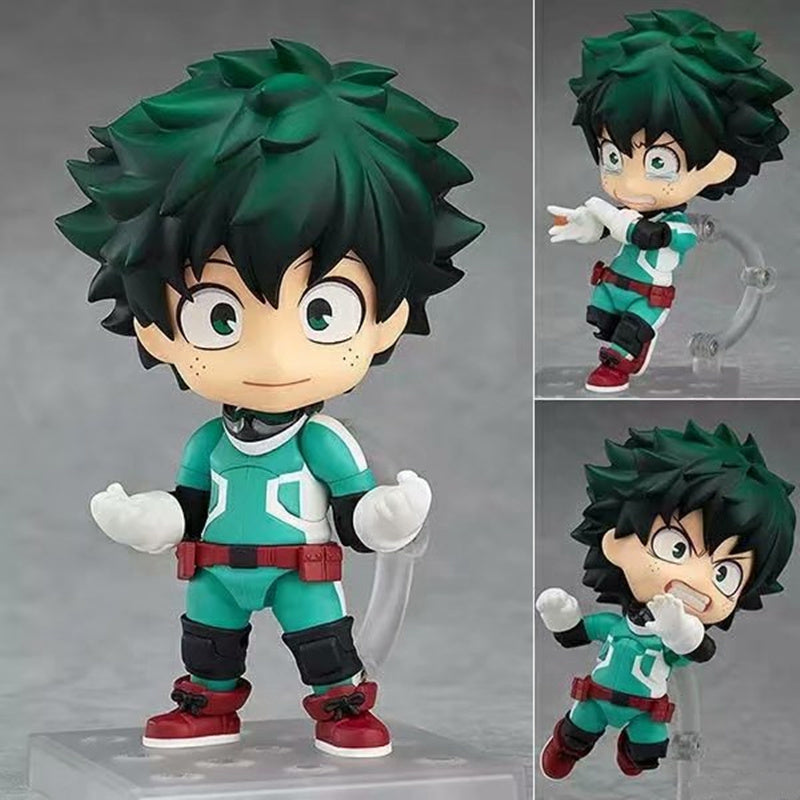 New Product Anime My Hero Academia Doll PVC Hero Era Small Doll Deku Movable Collectible Model Decoration Doll Children Toy