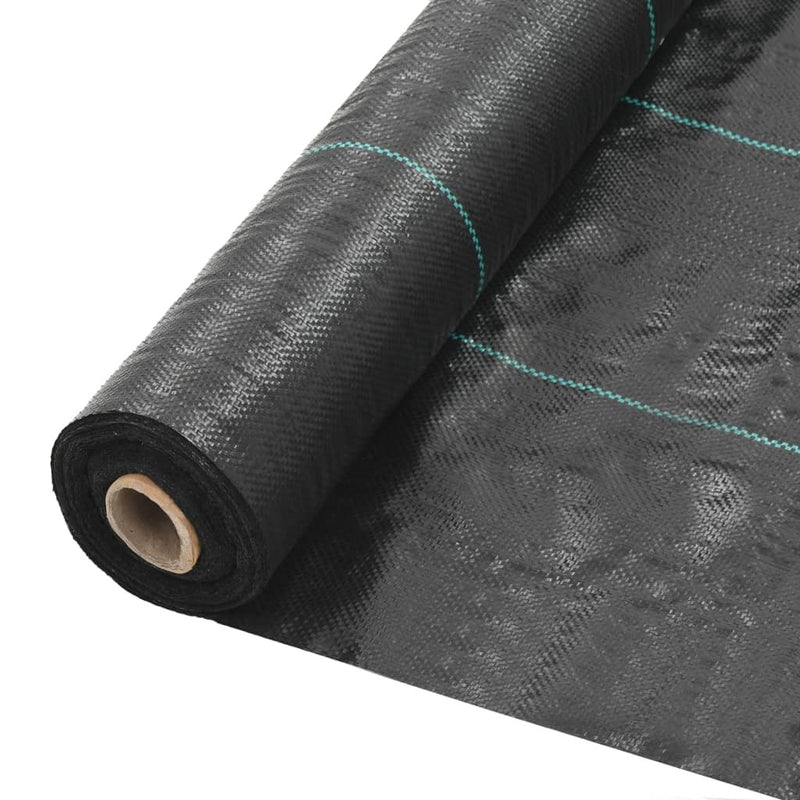 Weed & Root Control Mat PP 6.5'x328' Black