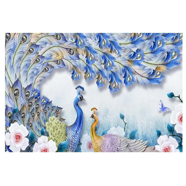 500 Piece Wooden Jigsaw Puzzle for Adults Peacock Puzzle Toy Decoration