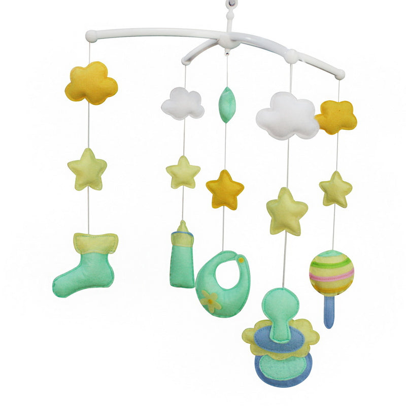 Baby Toys Baby Crib Mobile Infant Room Nursery Decor Hanging Musical Mobile Crib Toy