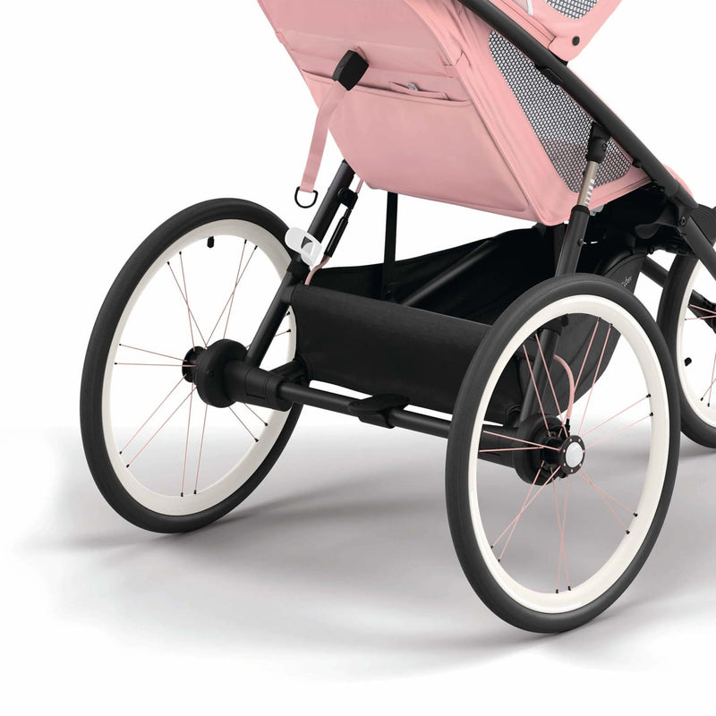 CYBEX AVI Jogging Sports Running Stroller Frame in Black and Pink