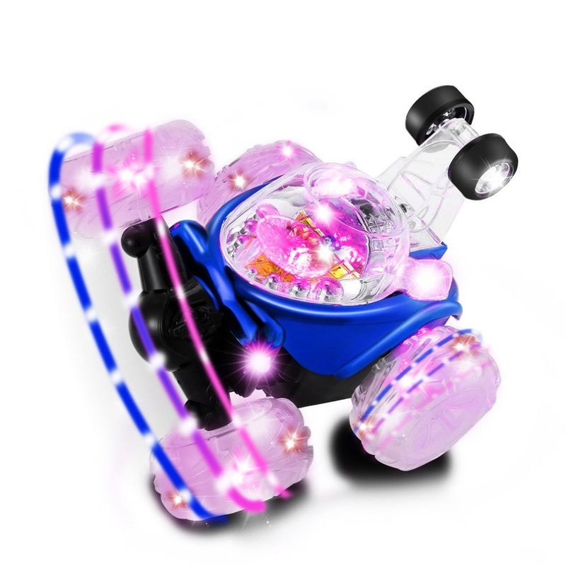 Mini Tumbling Stunt Car Remote Control Dump Off Road Light car Drift racing 360 Degree Rotating Electric Model toys for children