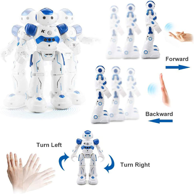 RC Robot Toys Gesture Sensing Smart Robot Toy For Kids Can Singing Dancing Speaking Christmas Birthday Gift