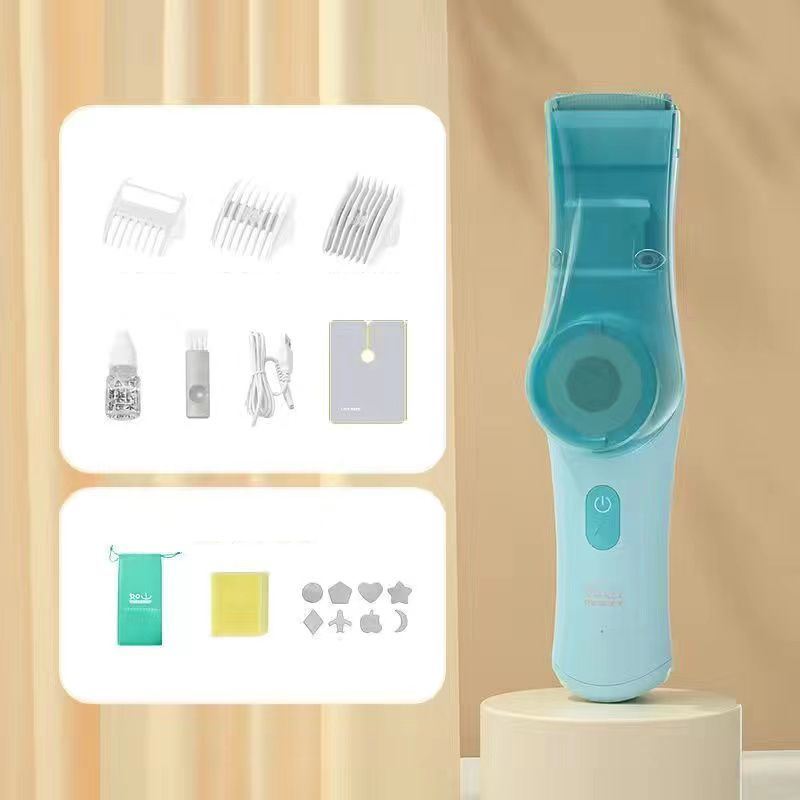 Baby Automatic Hair-absorbing Hair Clipper; Electric Clipper; Mute Shaving Electric Clipper; Household Quiet Children's Artifact