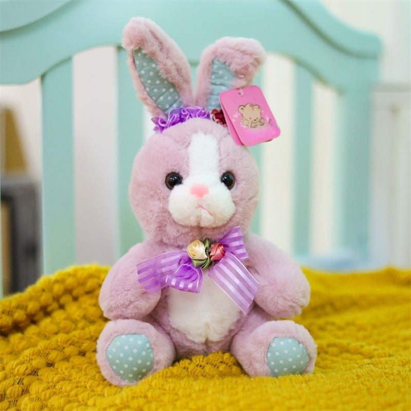 8.27inch Cute Rabbit Plush Toy Doll Pillow Children's Holiday Gift Easter Bunny