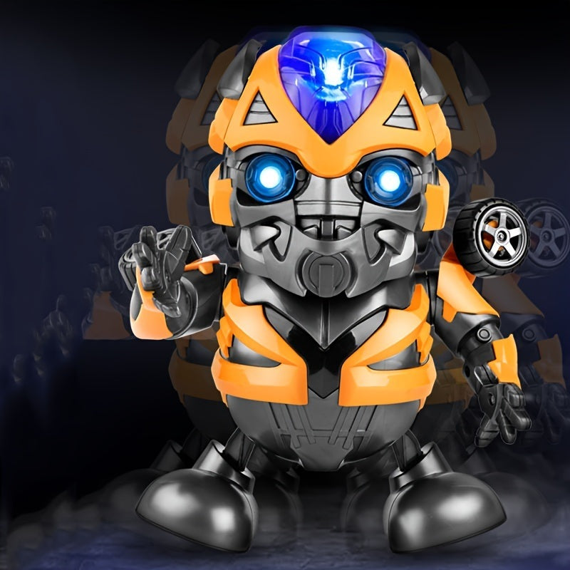 Electronic Robot Toy Smart Walking Dancing Robot; Singing Music Robot With Musical And Colorful Lights