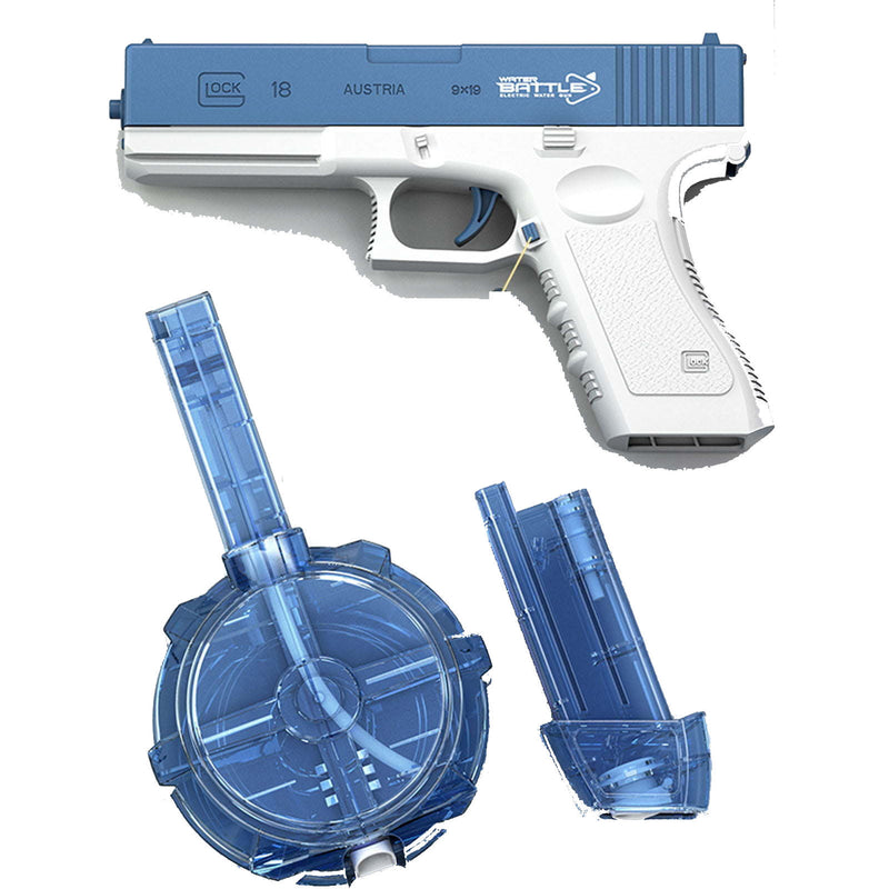 Electric Water Gun; New Water Gun Electric Glock Pistol Shooting Toy Full Automatic Summer Water Beach Toy For Kids Boys Girls Adult