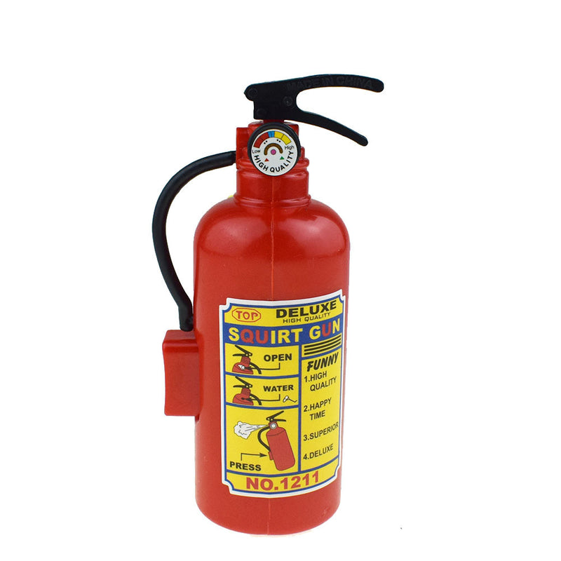 Water Gun Toy Children Portable Squirter Simulation Fire Extinguisher Style Halloween Firefighter Costume Gift Pretend Play Toys