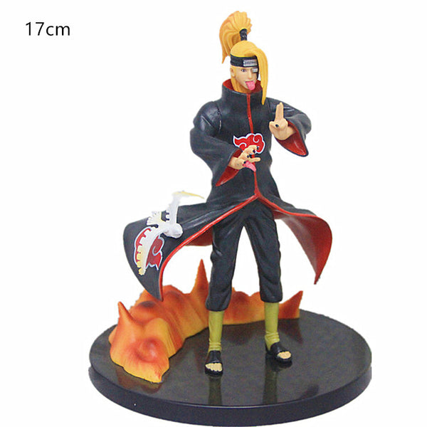 Naruto GK Uchiha Itachi I Love Rosha Cloud Sitting Crane Shield Sand Storm Sasuke Chidori San Diego PVC Action Figure Gift