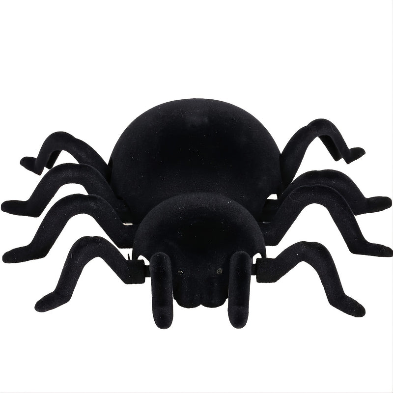 Wall Climbing Remote Control Spider; Electronic RC Spider With LED Light Eyes; High Simulation Fake Spider Joke Toys For Pranks On Halloween; April Fool Days; Party Decorations