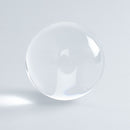 80mm Clear Acrylic Contact Juggling Balls for Beginners & Single Ball Tricks - 3.14" Transparent