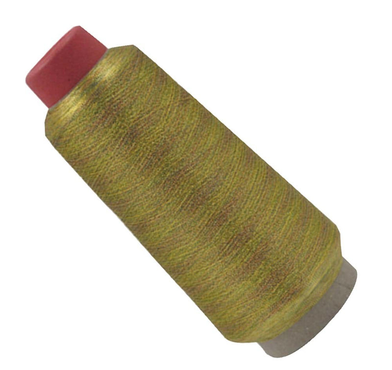 [Colorful Gold] Embroidery Thread Machine Embroidery Thread Sewing, 3000 Meters