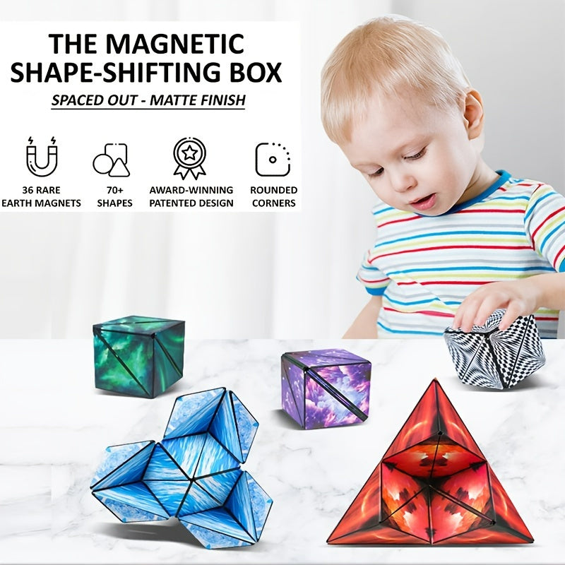 3D Magnetic Deformation Magnetic Solid Geometric Equation Capri Infinity Equation 36pcs High Magnetic Insulation Surface 4 In 1