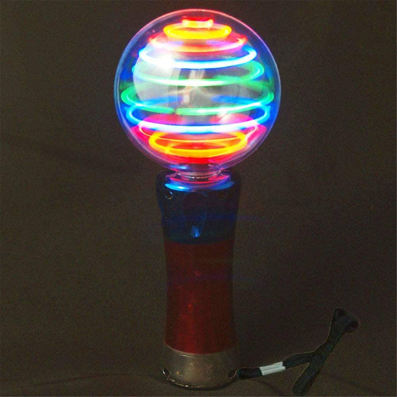 Children's Luminous Magic Ball Toy Stick Led Flash-rotating Light Show Toy Funny Party Flash Ball Novelty Игрушки Для Девочки