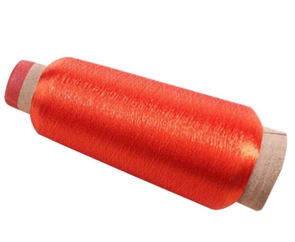 [Orange Red] Embroidery Thread Machine Embroidery Thread Sewing, 3250 Meters