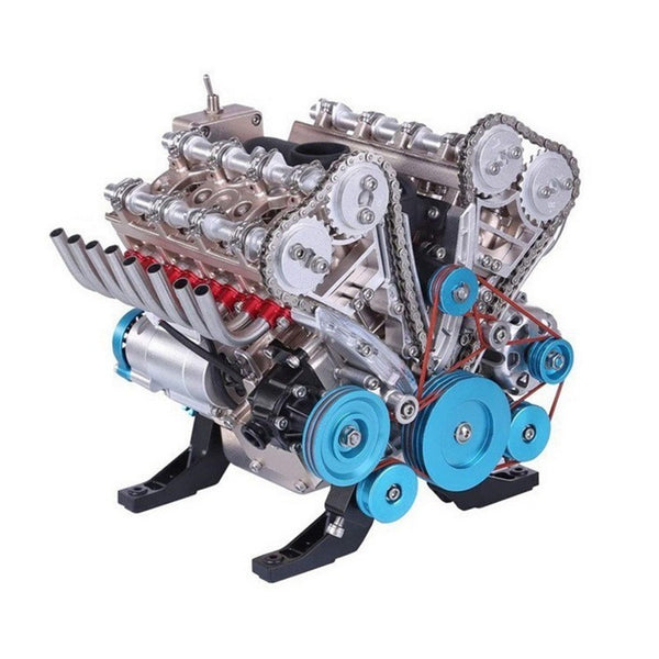 New Mini Assembly Car Assemble Inline Four-cylinder L4 Engine Model Kit Toys For Adult Gift Engine Resin Ornaments 2023 Hot Sale