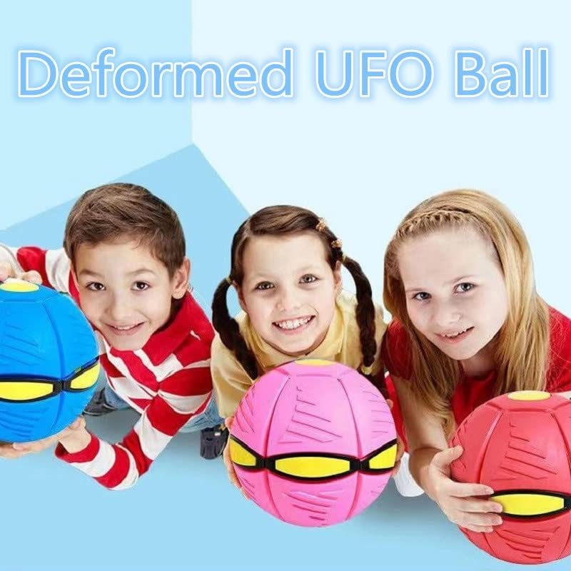 UFO Magic Ball UFO Portable Flying Saucer Toy UFO Outdoor Toy Ball UFO Ball;  UFO Magic Ball Boys and Girls Outdoor Sports Kids Gift (have Light Model)