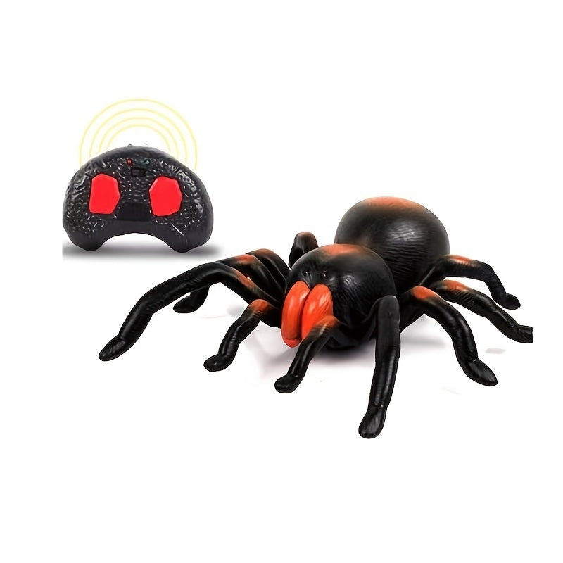 Infrared Remote Control Simulation Big Tarantula Children's Toys; New And Strange Electric Tricky Remote Control Spider Simulation Insect