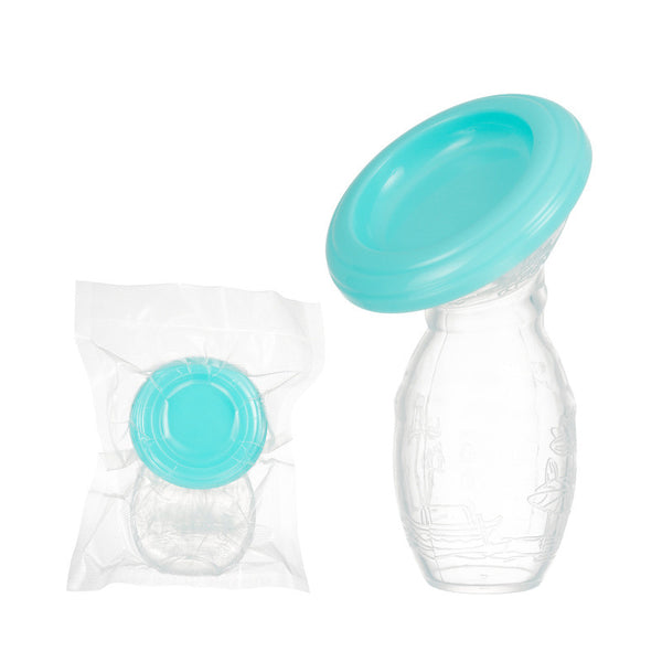 100ml Silicone Manual Control Breast Pump Breast Milk Collector Fixer Neonatal Nursing Pump Baby Breastfeeding Bottle