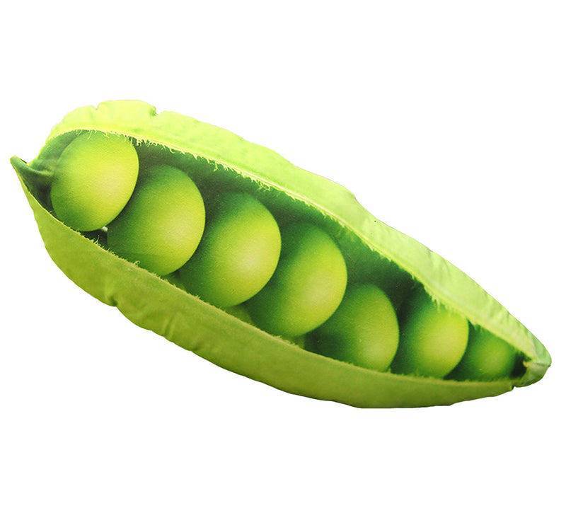 3D Simulation Pea Soft Plush Pillow Cushion 60cm Creative Vegetable Stuffed Toy